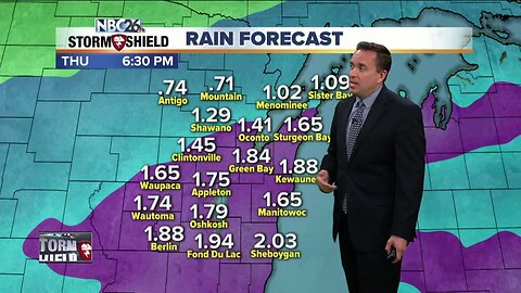 NBC26 Storm Shield weather forecast