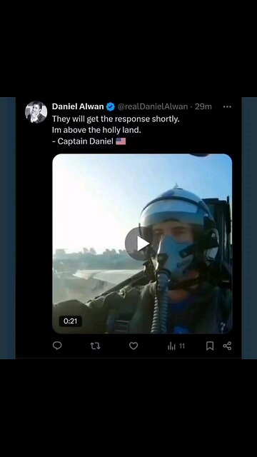 US pilot exposed US involvement in Israel strike against Iran, in now deleted tweets. ⏬⏬Read descrip