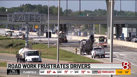 June 8, 2024 - I-465 Construction Frustrates Indianapolis Motorists