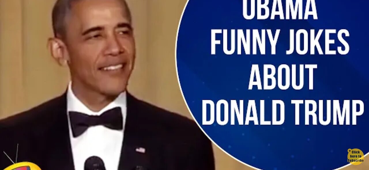 Barack Obama Funny Jokes About Donald Trump At White House Correspondents' Dinner | Mango News :)