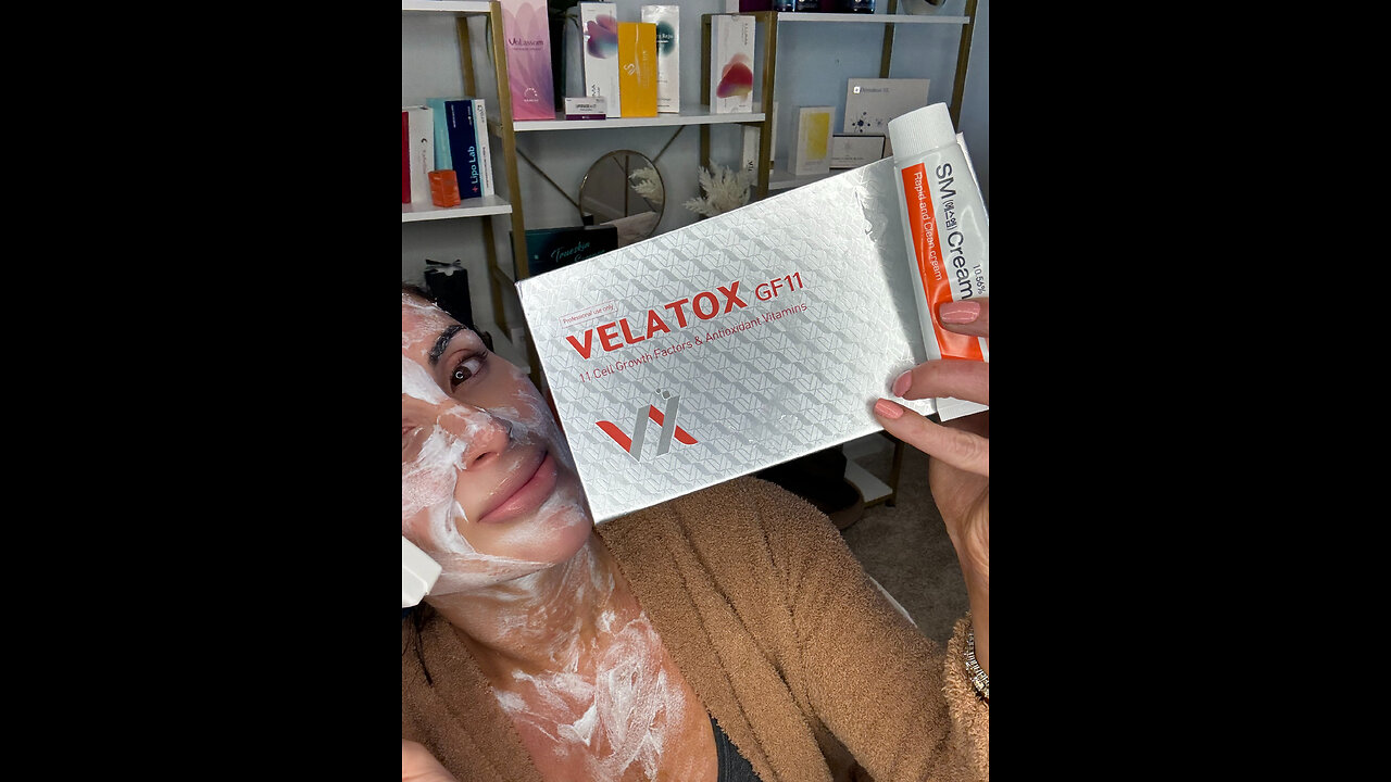 LIVE Collagen Induction Therapy with VELATOX GF 11 Cell Growth Factors | Meamoshop