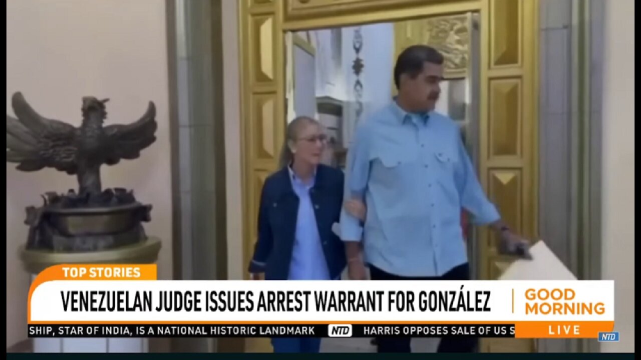 VENEZUELAN JUDGE ISSUES ARREST WARRANT FOR GONZALEZ