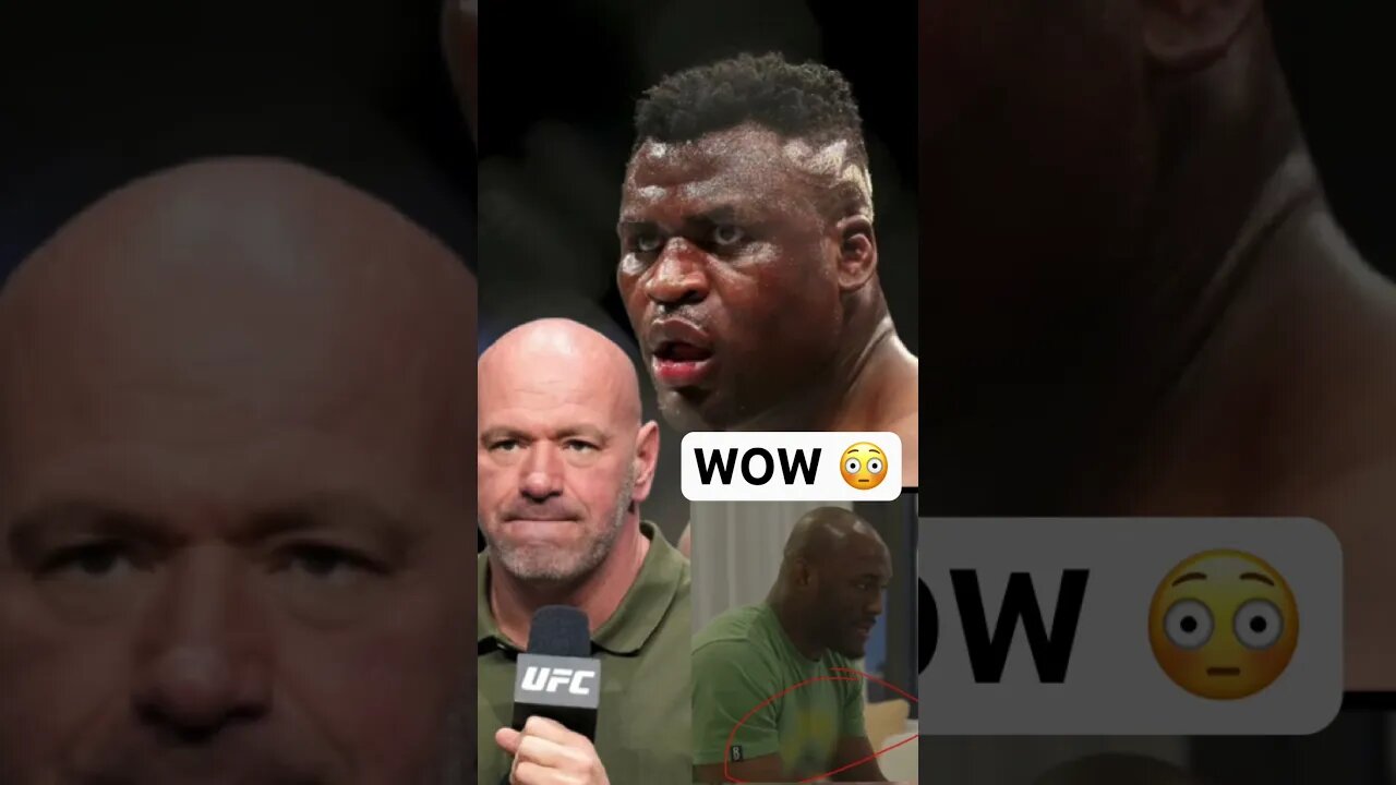 UFC Hates Francis Ngannou 😳 Kamaru Usman Shirt 🤣 #ufc294 #francisngannou #kamaruusman #danawhite