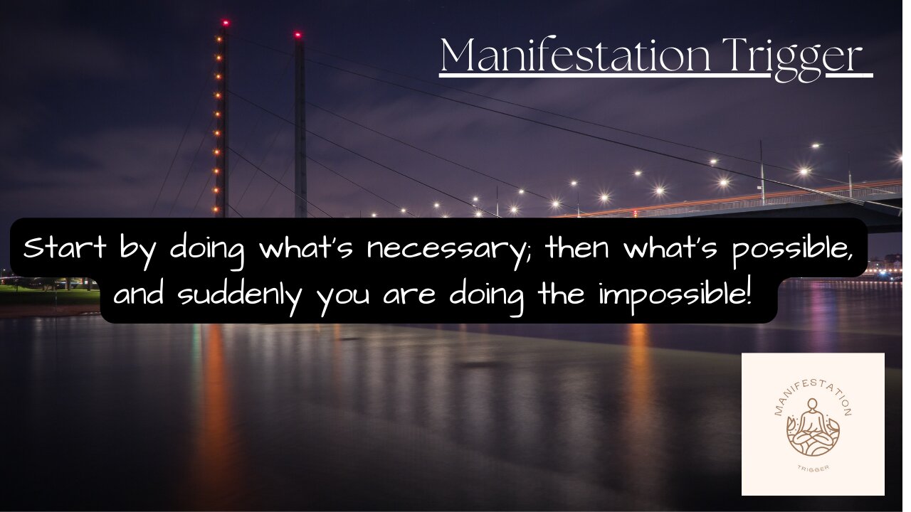 Manifestation Trigger | Do the Impossible!