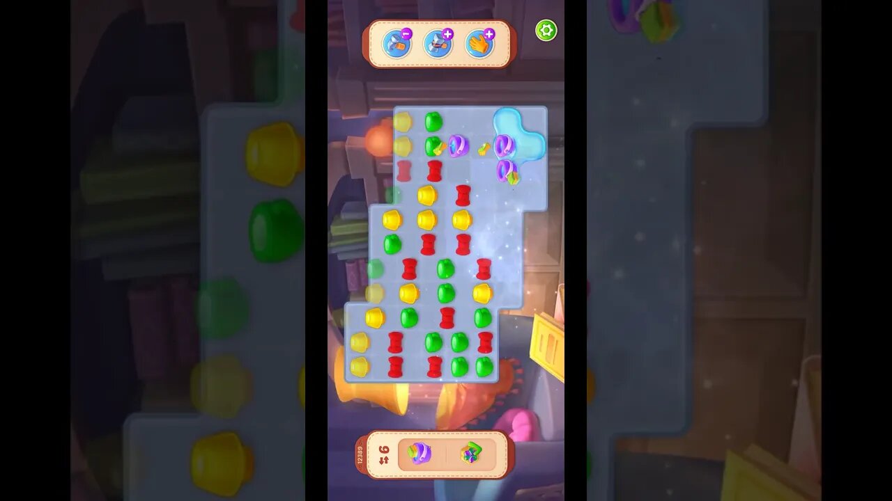 Shorts Playrix Homescapes Gameplay Walkthrough Level 12389-040