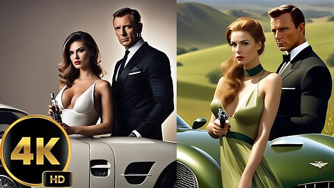 4k AI lookbook ｜ Unveiling the Daniel Craig 007 Style with AI Magic