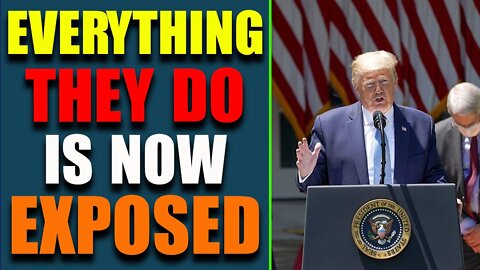 EVERYTHING THEY DO IS NOW EXPOSED, [CB] HAS NO COVER STORY - TRUMP NEWS
