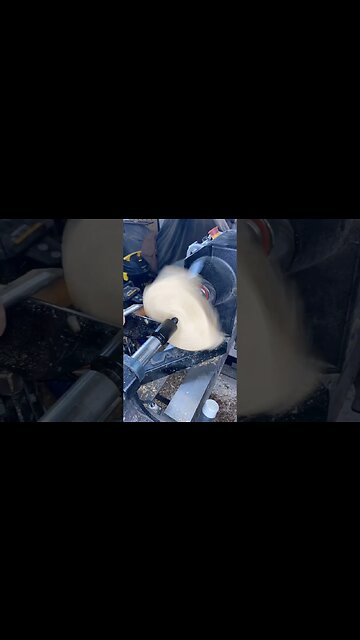 Making a resin bowl blank