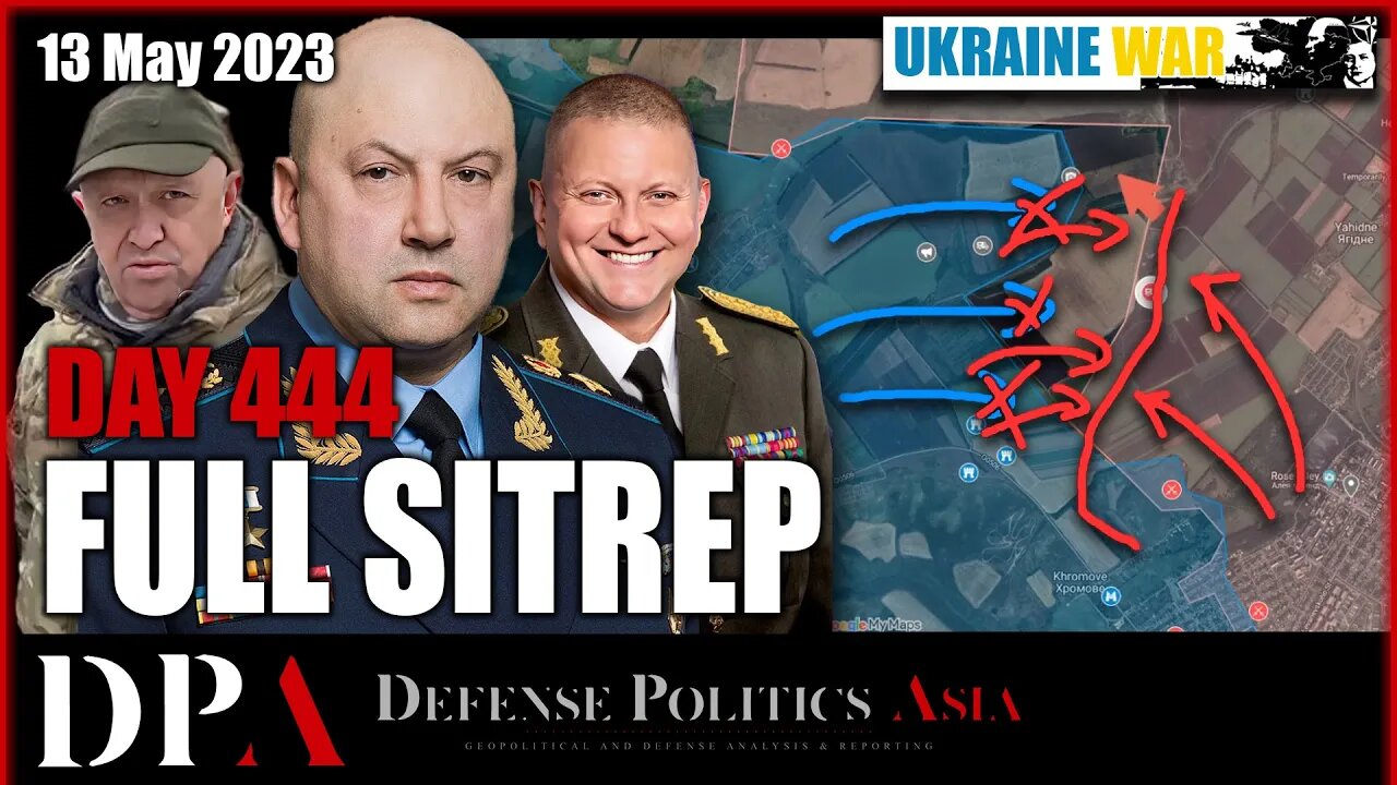 [ Ukraine SITREP ] Day 444 (13/5) - RUSSIAN AIRFORCE AMBUSHED! Ukraine Air Force resurrected again