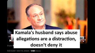 Kamala Husband says allegations of him beating women is a distraction