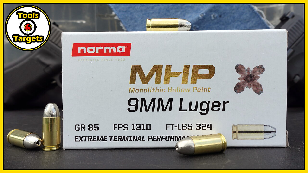 Can Sheddin' Some Weight Make It Great?...9MM Norma MHP 85 Grain Self-Defense AMMO Test!