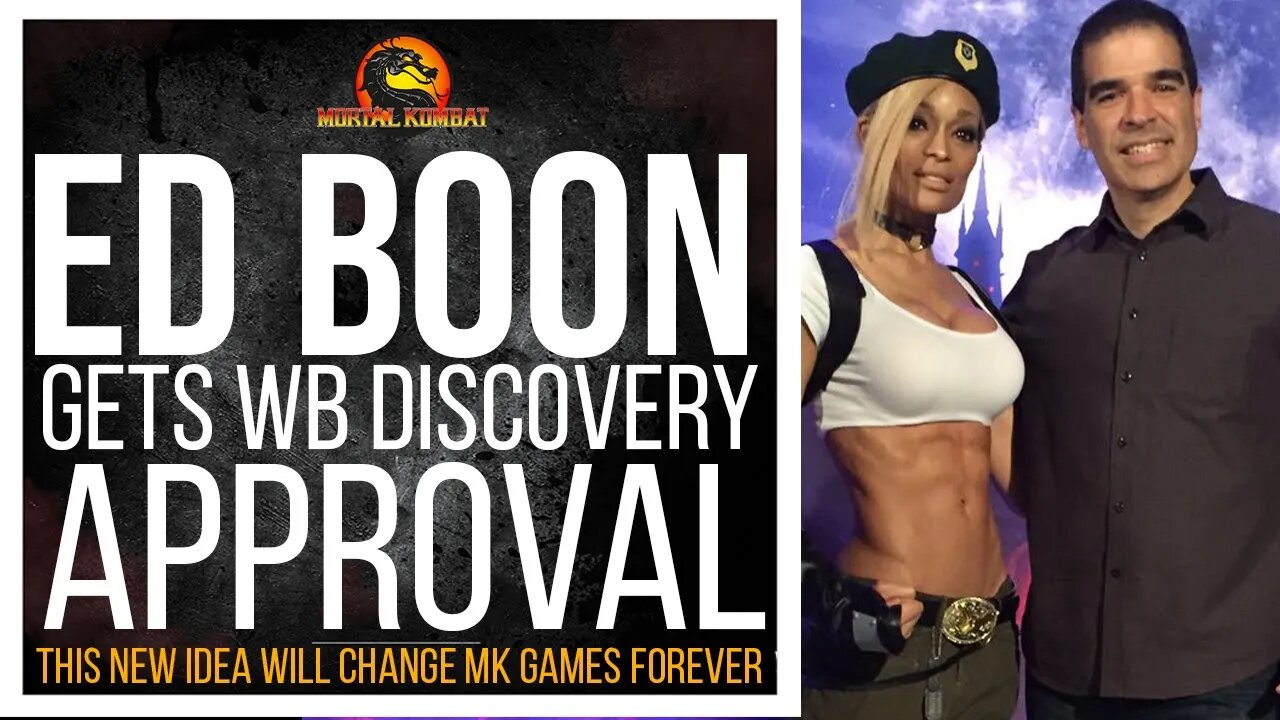 Mortal Kombat 12: WB DISCOVERY APPROVES ED BOONS REQUEST TO MAKE MK12 A LIVE SERVICE GAME!