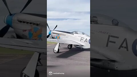 Difícil de superar isso. P51D Mustang “Snifter” #war #guerra #historia