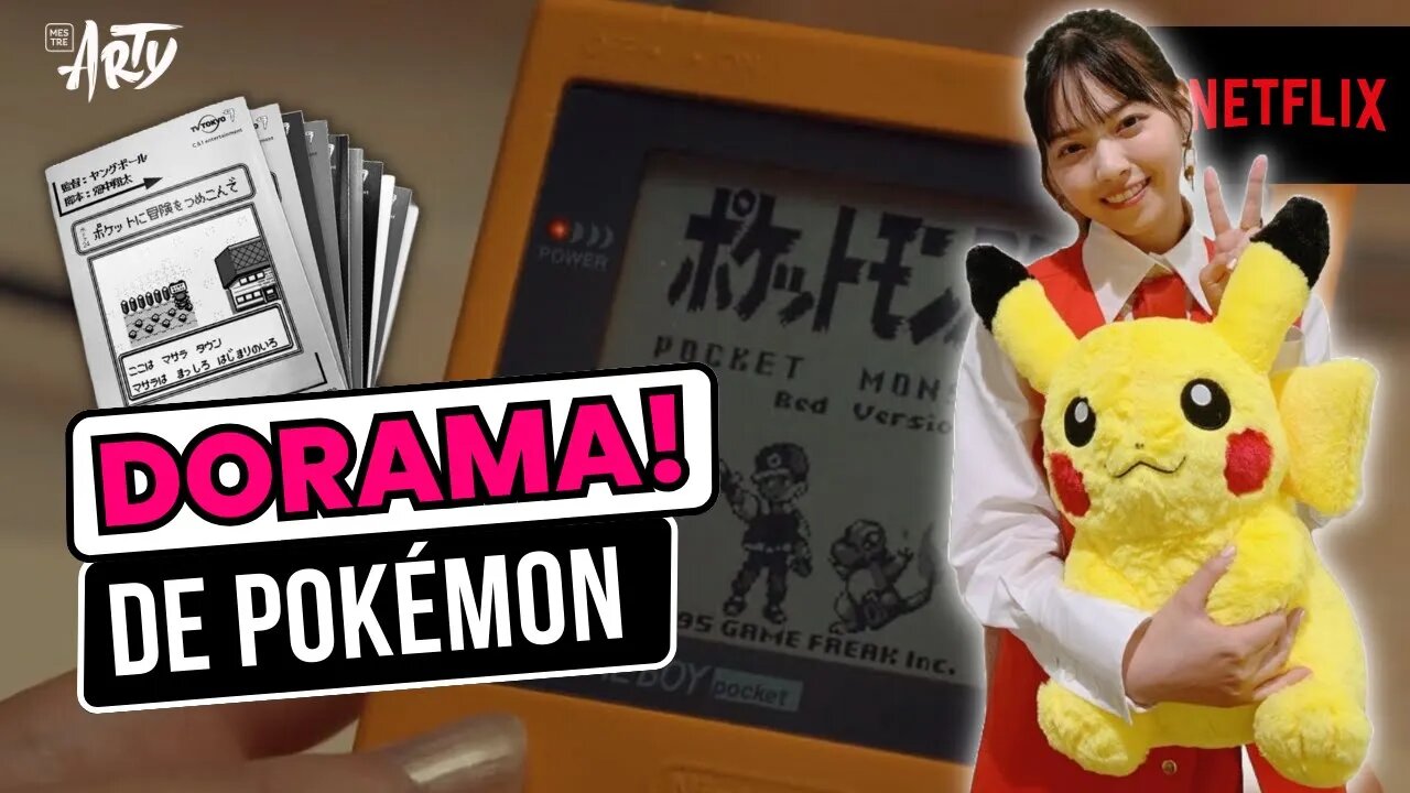 NOVO DORAMA DE POKÉMON! POKETSUME NA Netflix