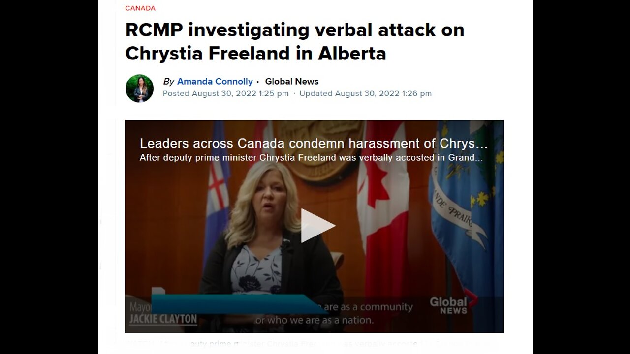 Canada Is Sliding Down A Slippery Slope With The RCMP Investigating Derogatory Comments