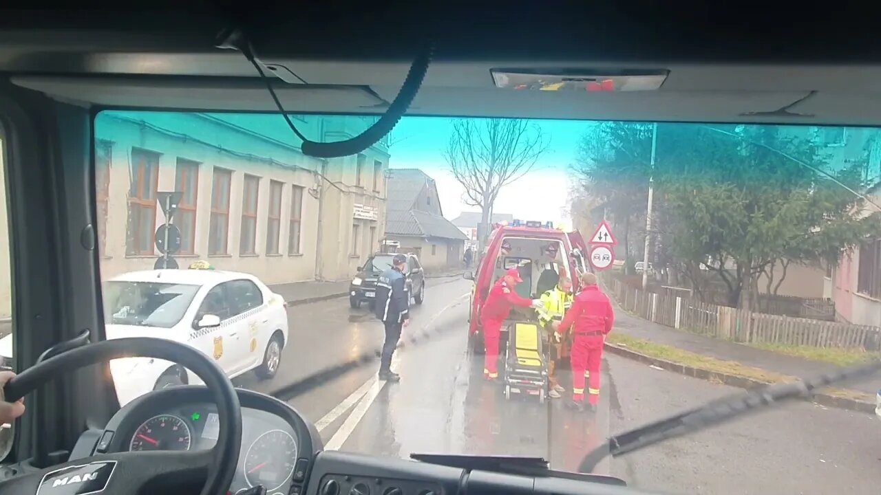 Trucking in Romania - Miercurea ciuc - Ambulance