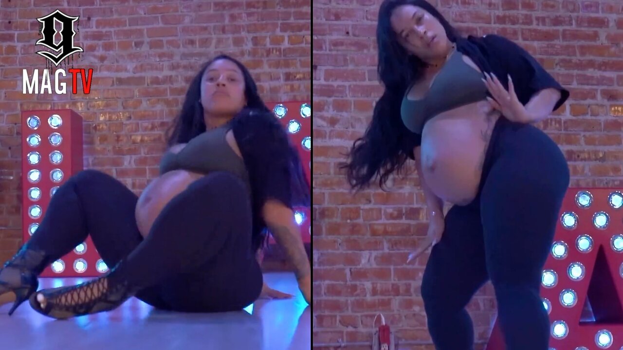 Joie Chavis Goes Viral With Her 3rd Trimester Dance Routine In Heels! 💃🏾