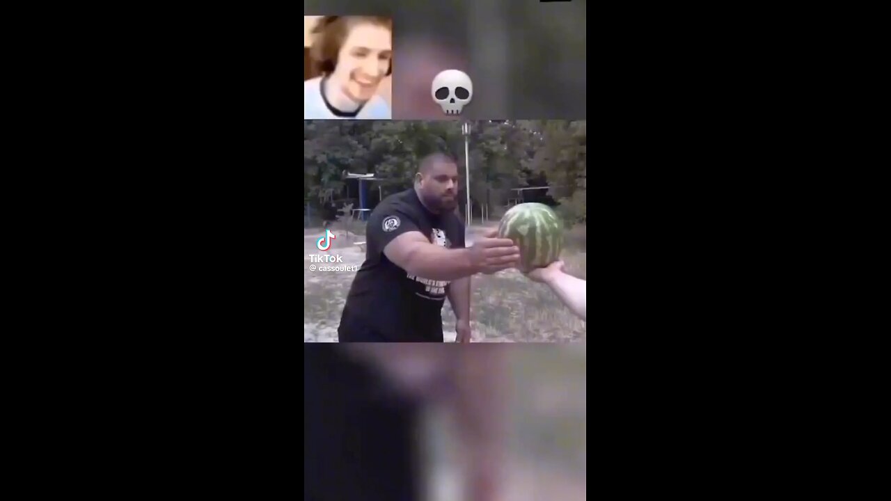power slap the watermelon geez
