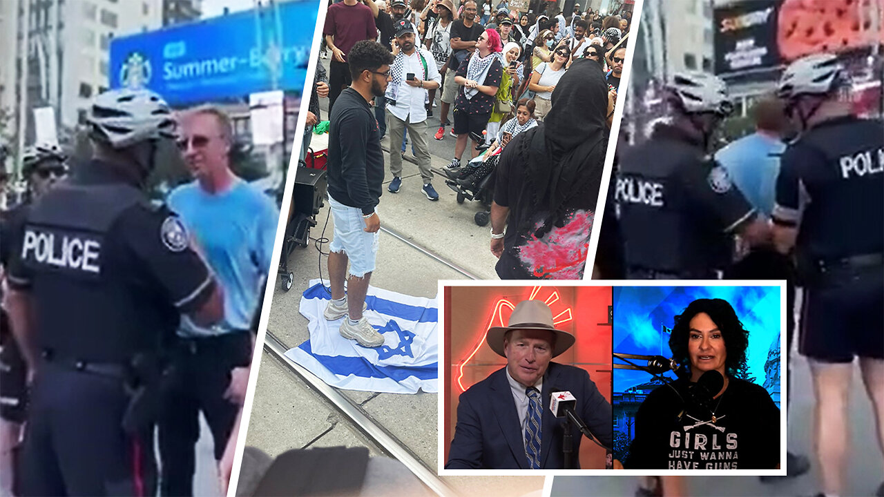 Toronto police 'keep the peace' at pro-Hamas protests by arresting peaceful counter-protesters