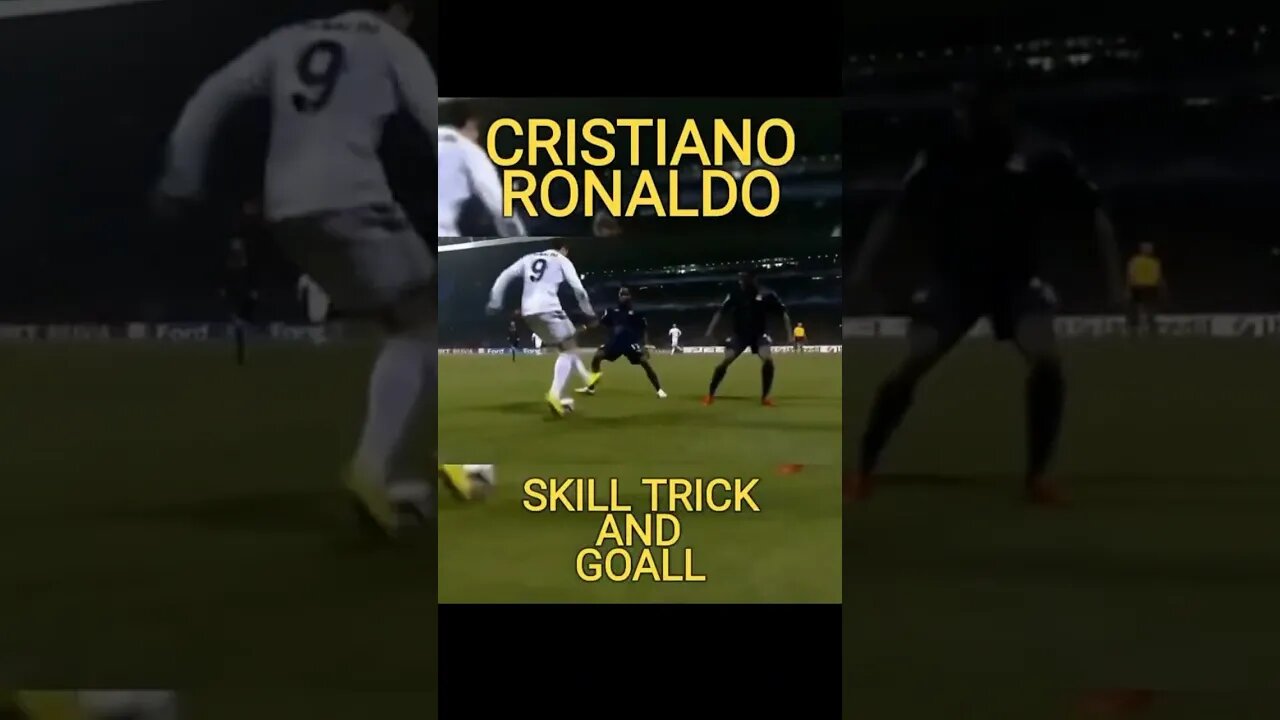 Skill trick Dan Goal || CRISTIANO ronaldo#shorts