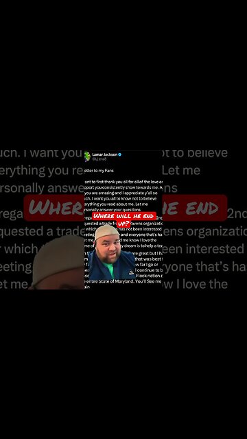 Lamar Jackson apparently is done playing games— requests trade!