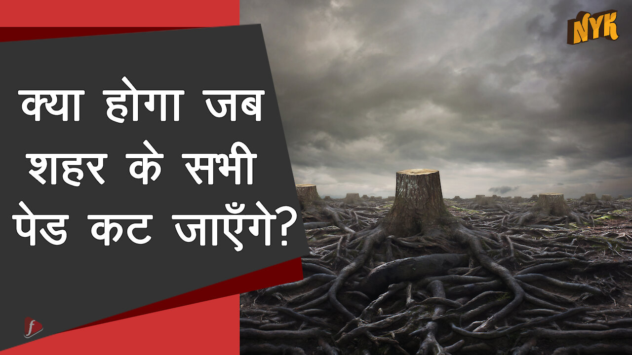 क्या होगा जब सभी शहर के पेड़ कट जाये *