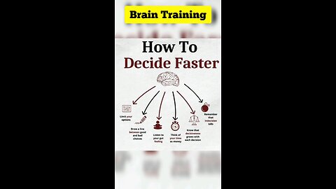 How to decide faster