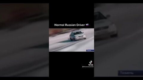 Normal Russian Driver 🇷🇺 #memes #lol #shorts