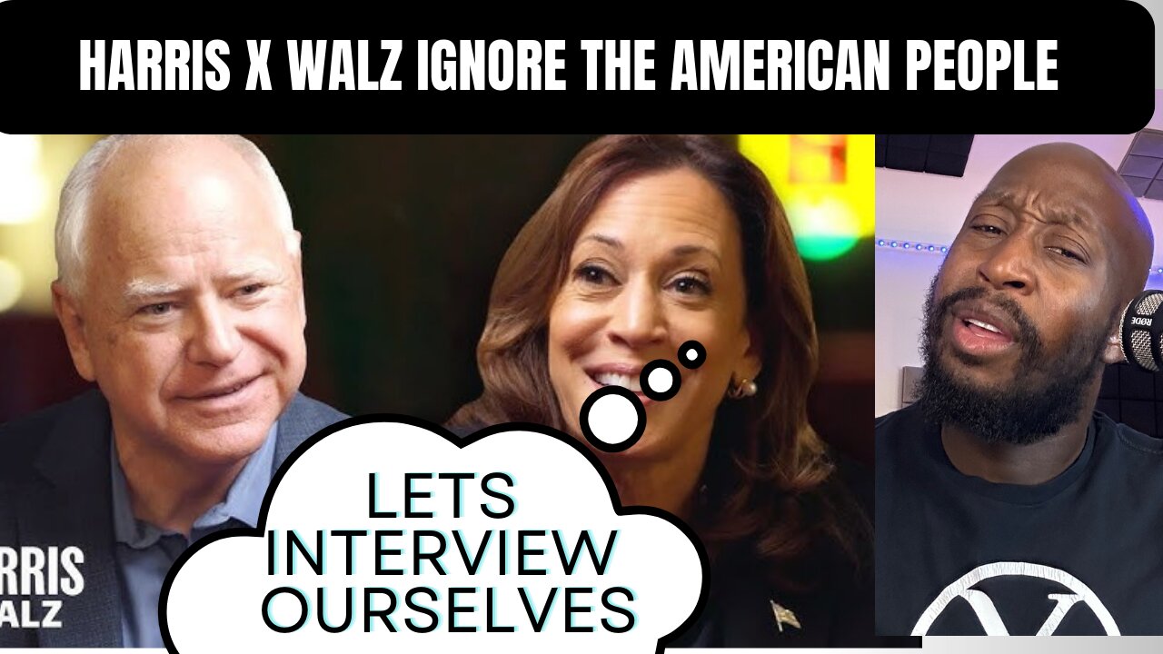 Kamala Harris & Tim Walz Interview Themselves: Avoiding Tough Questions? | Your Thoughts