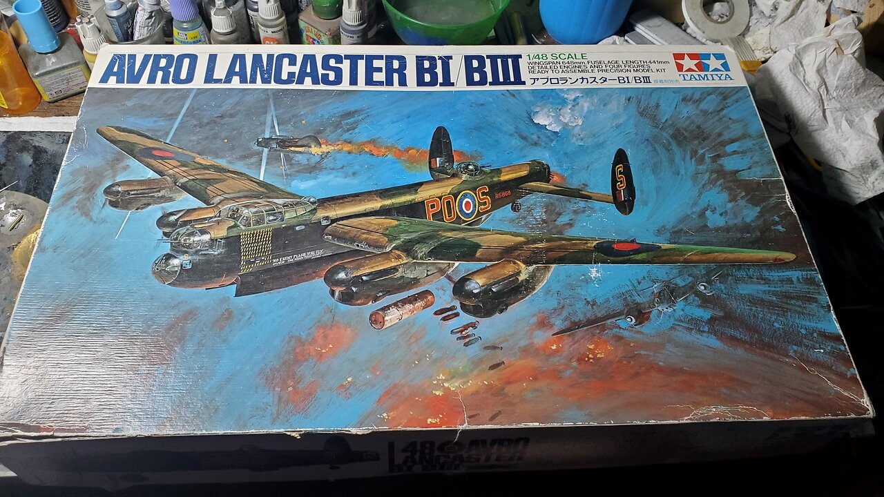 1/48 Scale British Lancaster BI/BIII Heavy Bomber Commission Build Video #1