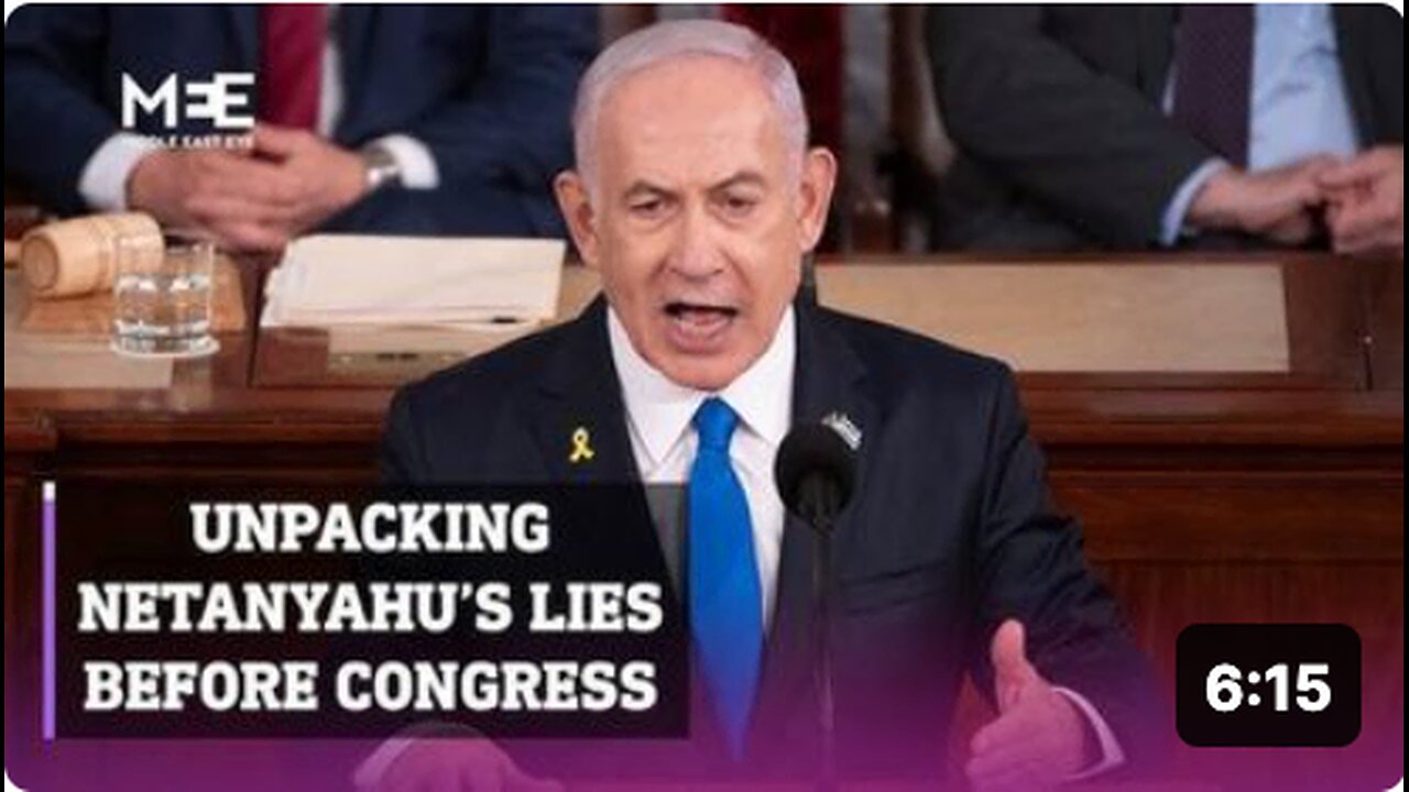 Unpacking Netanyahu’s Lies Before Congress