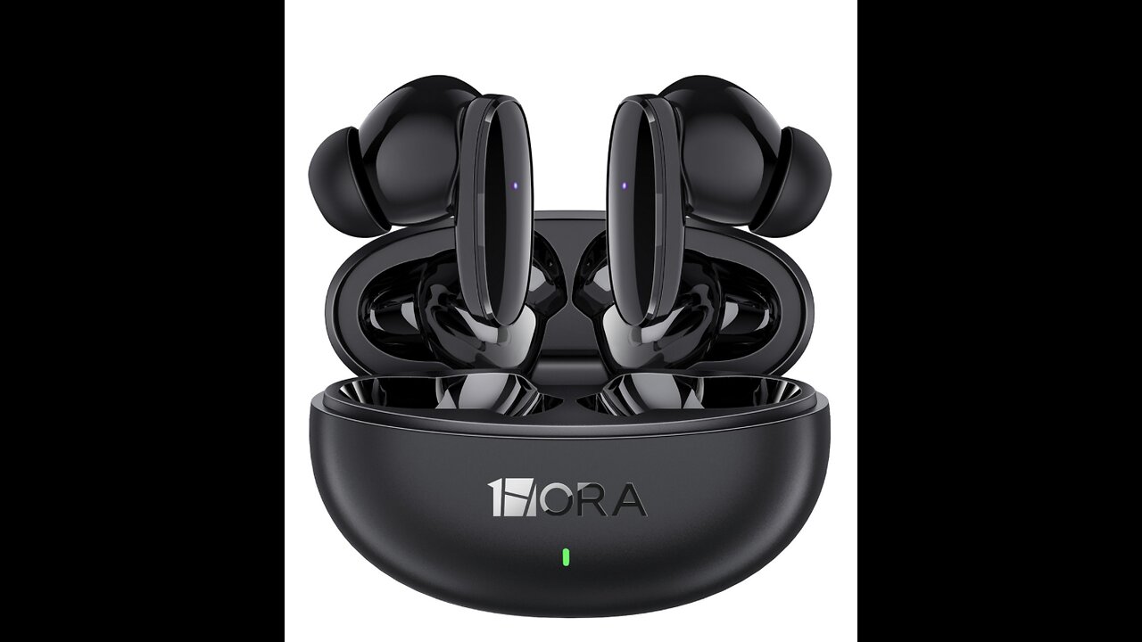 Wireless in-ear headphones with Microphone and Bluetooth