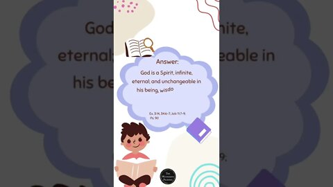 The Baptist Catechism for kids Question 7 #shorts #catechism #reformed #christianhomeschool