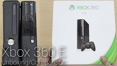 New Xbox 360 E Unboxing & Comparison to Xbox 360 Slim