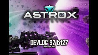 Astrox Imperium DEVLOG 97 (1/7/22) #Spacegame #SpaceSim #Openworld