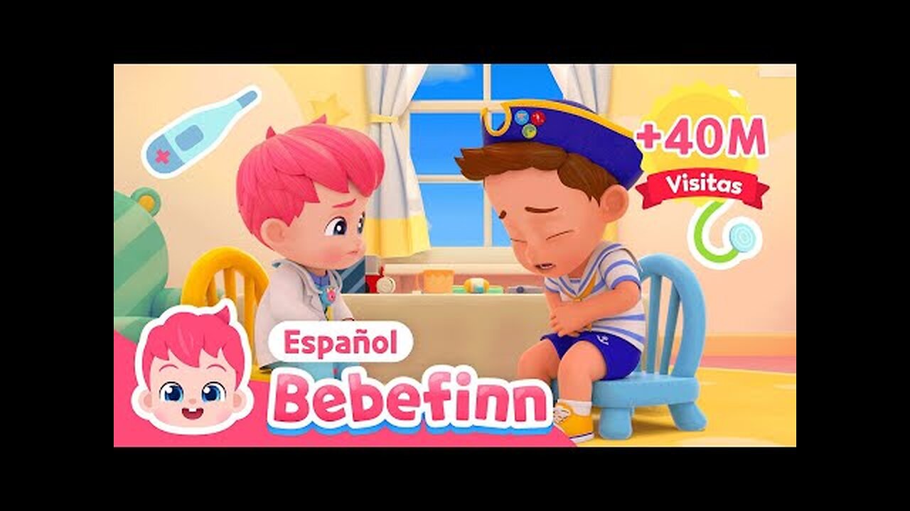 Doctor, No me siento bien🤒 | Juguemos al Hospital | Canciones Infantiles | Bebefinn en español