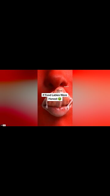 If food labels were http://honest.….no one would buy this crap!