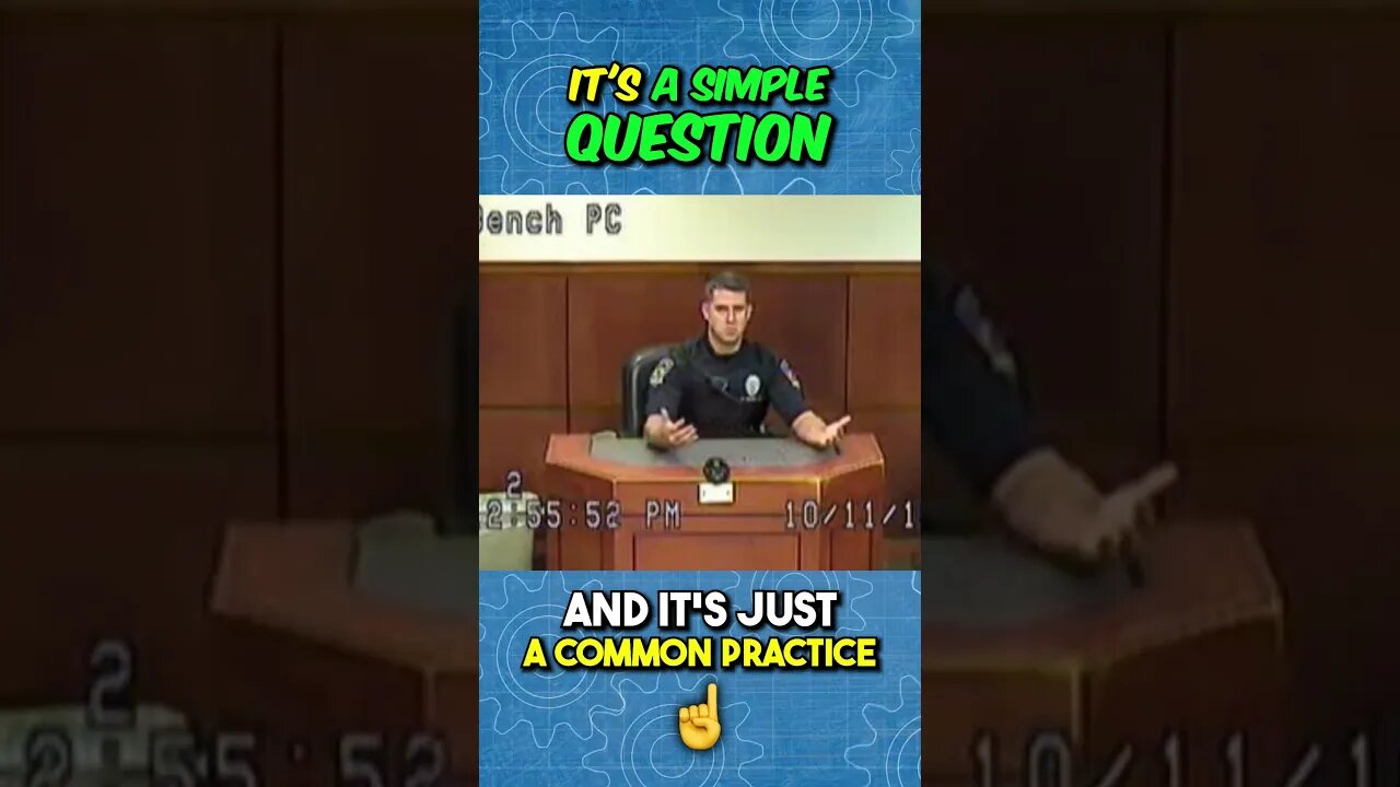 POLICEMAN cannot answer SIMPLE QUESTION