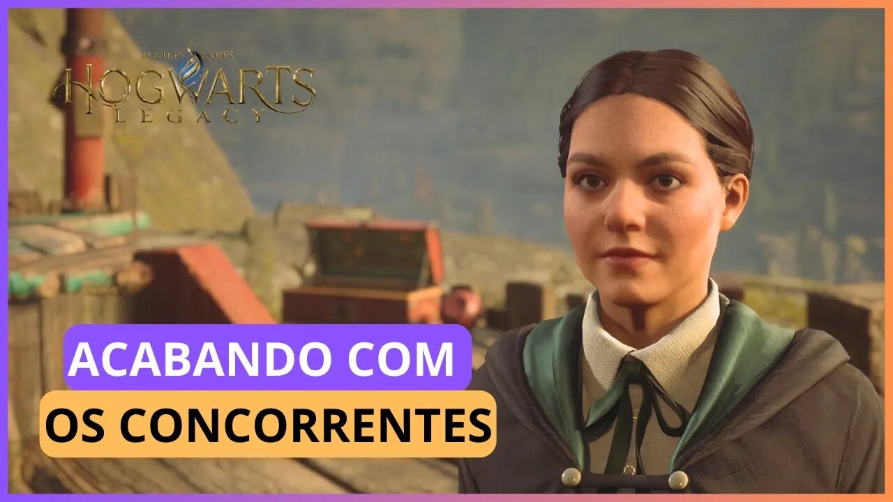 ACABANDO COM OS CONCORRENTES | HOGWARTS LEGACY