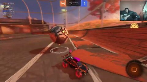 Evil lag on Rocket League Saturday morning funz #chill