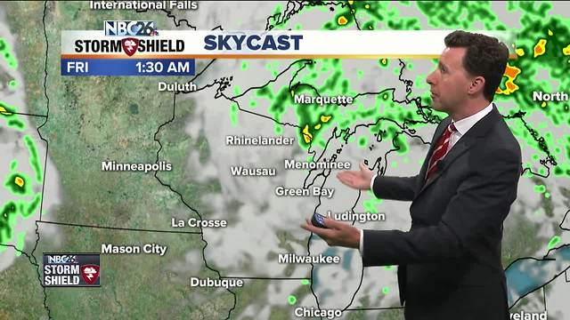 Michael Fish's NBC26 weather forecast