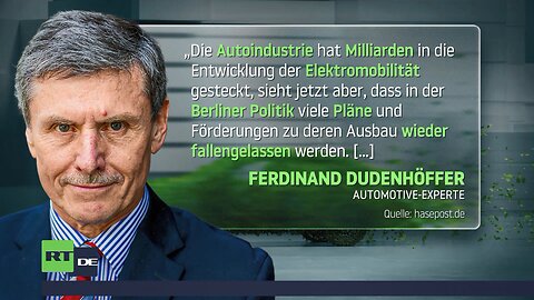 Deutsche Autoindustrie in Gefahr: Fragwürdige E-Auto-Politik, Konkurrenz aus China