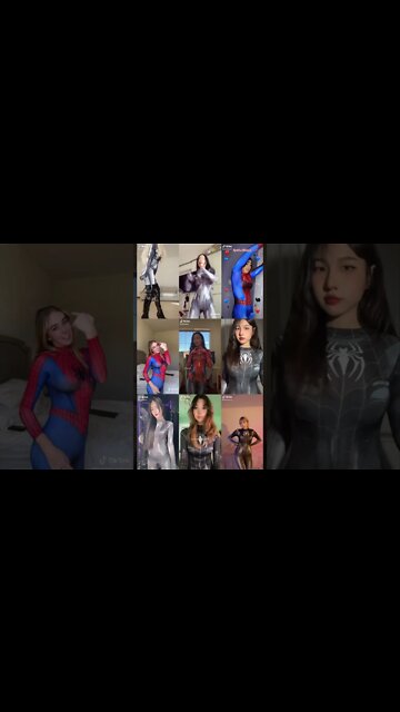 Best 40 Spiderman Spiderwoman Spidergirl Tiktok Cosplay Challenges (Marvel Comics) 🕷💖 #2 #shorts