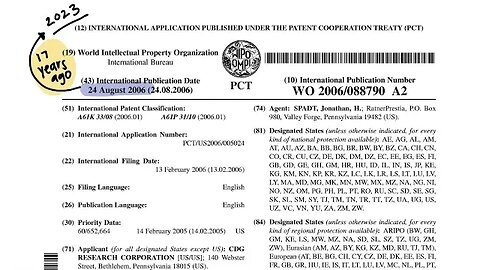 PATENT REVIEW: Use of chlorine dioxide for the treatment of onychomycosis (nail fungus)