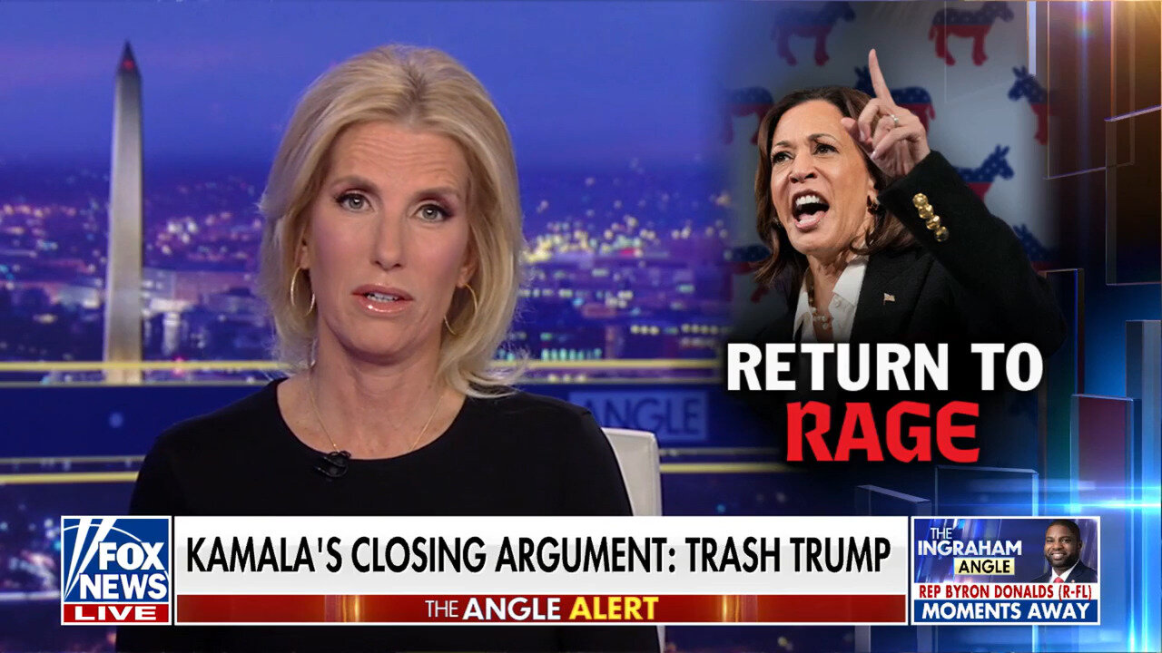 Laura Ingraham: With Kamala Harris, It's Not Turning The Page - It's A Return To Rage