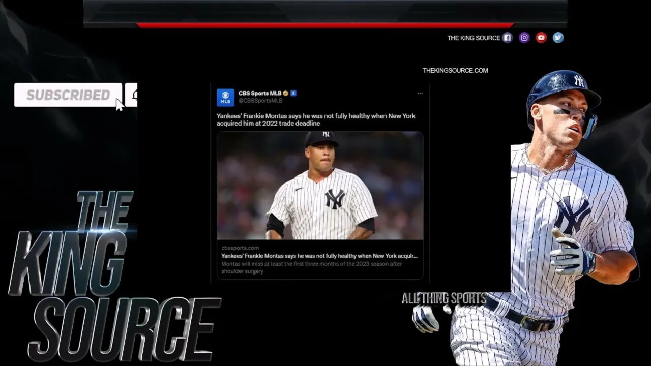 Sports Analysis with THE KING SOURCE The MLB and Yankees look like clowns over the Montas situation!