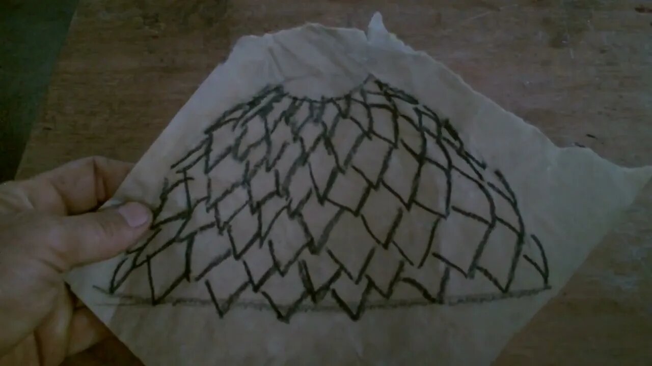 Dragon Scales Roof 001 - Tile Design Idea