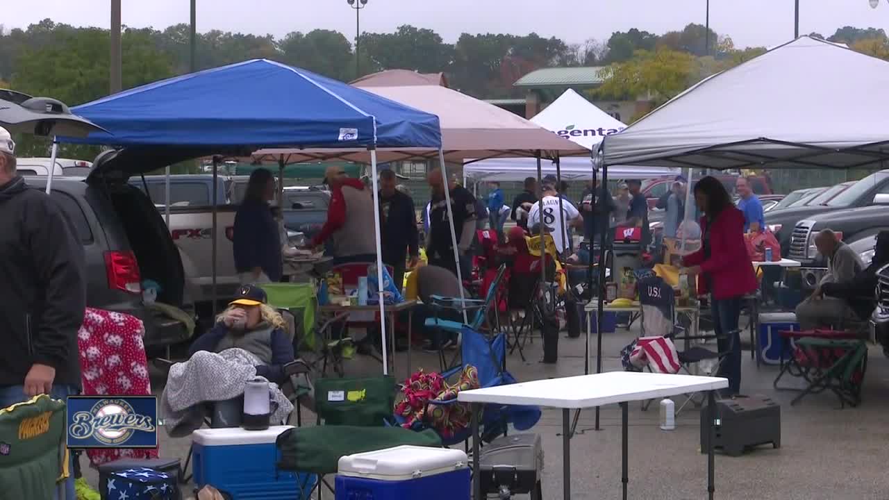 Brewers fans in high gear for game