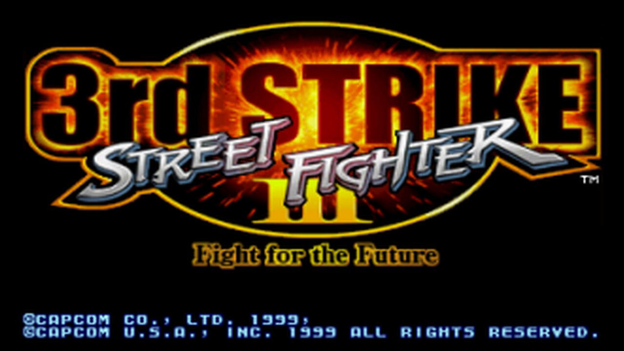 Streaming Street Fighter iii for MAME Arcade emulator.