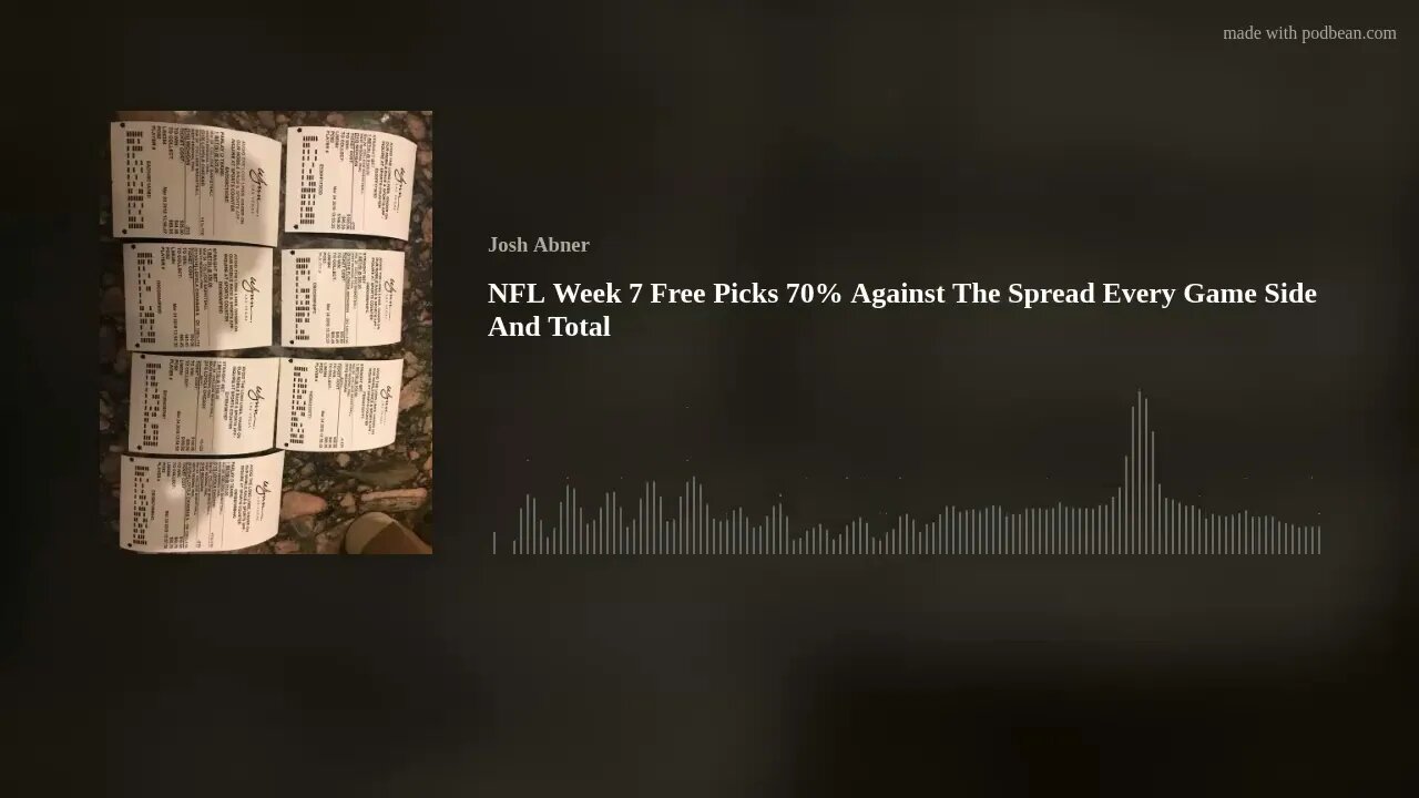 NFL Week 7 Free Picks 70% Against The Spread Every Game Side And Total